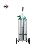 Silindr Alwminiwm Ocsigen Ar gyfer Parodrwydd Argyfwng